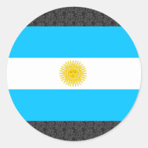 Bandeira de Argentina Adesivo