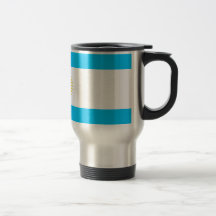 Bandeira de Argentina Caneca