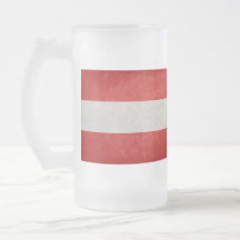 Bandeira de Áustria; Caneca