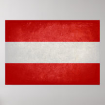 Bandeira de Áustria Posteres