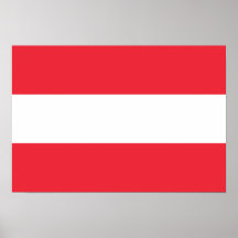 Bandeira de Áustria Posteres