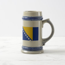 Bandeira de Bósnia Caneca
