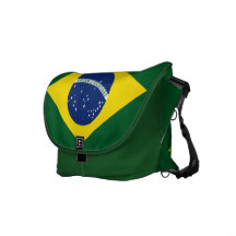 Bandeira de Brasil Bolsas Mensageiro