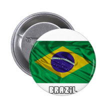 Bandeira de Brasil Botons