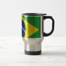 Bandeira de Brasil Canecas
