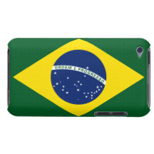 Bandeira de Brasil Capas iPod Barely There
