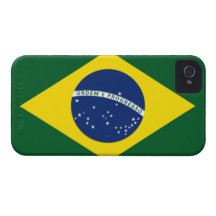 Bandeira de Brasil iPhone 4 Capa