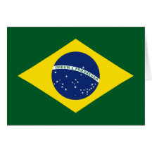 Bandeira de Brasil Cartões