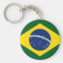 Bandeira de Brasil Chaveiro