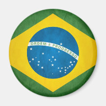 bandeira de Brasil Imãs