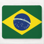 Bandeira de Brasil Mouse Pad