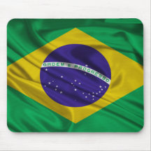 Bandeira de Brasil Mousepads