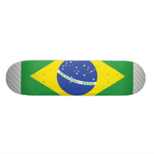 Bandeira de Brasil Skates