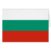 Bandeira de Bulgária Cartões