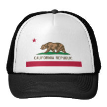 Bandeira de Califórnia Boné
