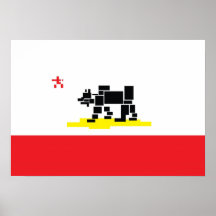 Bandeira de Califórnia Pôsteres