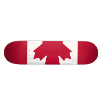 Bandeira de Canadá Skate