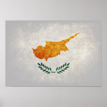 Bandeira de Chipre Impressão