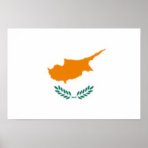 Bandeira de Chipre Posters