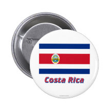 Bandeira de Costa Rica com nome Boton