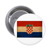 Bandeira de Croatia Boton