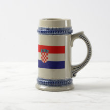 Bandeira de Croatia Canecas