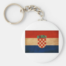 Bandeira de Croatia Chaveiro