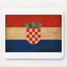 Bandeira de Croatia Mouse Pad