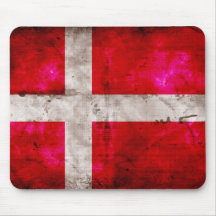 Bandeira de Danmark Mousepad
