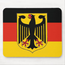Bandeira de Eagle da alemanha Mouse Pads
