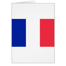 Bandeira de France Cartões