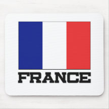 Bandeira de France Mouse Pad