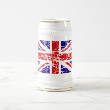 Bandeira de Grâ Bretanha Caneca