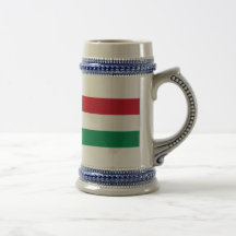 Bandeira de Hungria Caneca