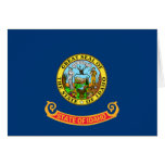 Bandeira de Idaho Cartoes