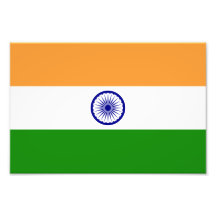 Bandeira de India Foto Artes