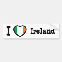Bandeira de Ireland Adesivo