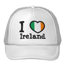 Bandeira de Ireland Bonés