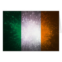 Bandeira de Ireland Cartao