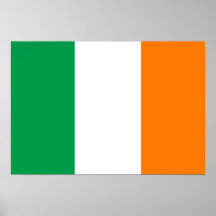 Bandeira de Ireland Pôsteres