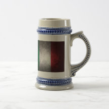 Bandeira de Italia Caneca