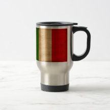 Bandeira de Italia Caneca