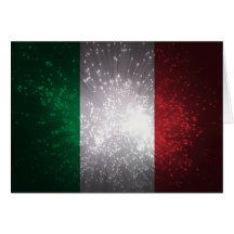 Bandeira de Italia Cartões