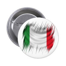 Bandeira de Italia dos Shredders Botons