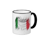 Bandeira de Italia dos Shredders Caneca