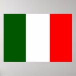 Bandeira de Italia Pôsteres