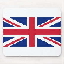 Bandeira de Jack do pixel da união Mousepads