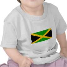Bandeira de Jamaica Camisetas