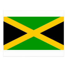 Bandeira de Jamaica Cartões Postais