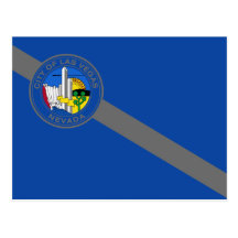 Bandeira de Las Vegas, Nevada, os Estados Unidos Cartão Postal